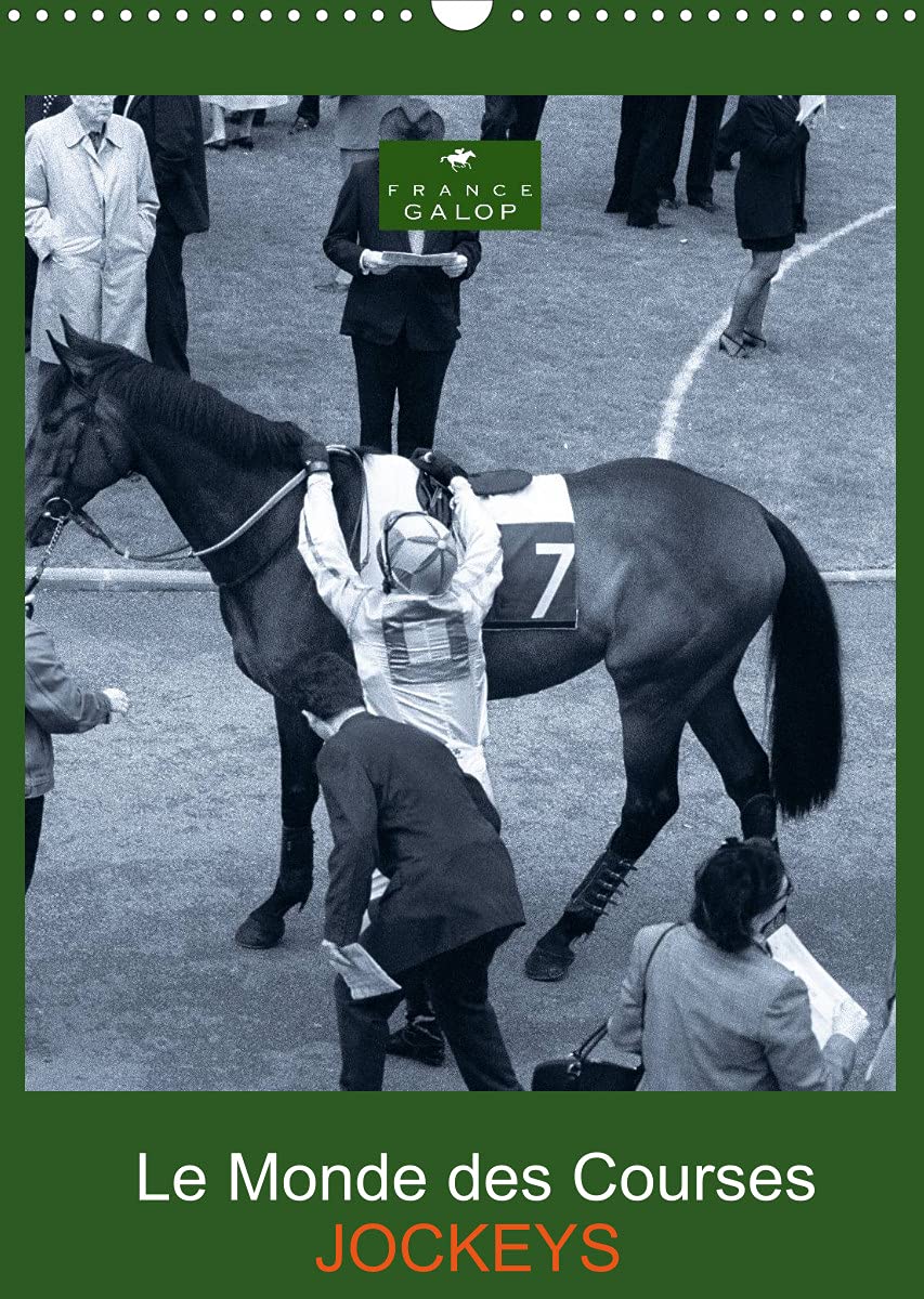 Le Monde des Courses JOCKEYS (Calendrier mural 2022 DIN A3 vertical): Photos d'art par Capella MP sur les jockeys dans les hippodromes de France Galop (Calendrier mensuel, 14 Pages ) Film, Art & Culture