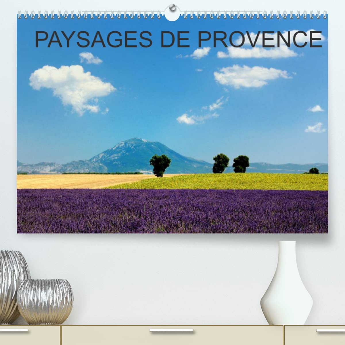Paysages de Provence (Premium, hochwertiger DIN A2 Wandkalender 2022, Kunstdruck in Hochglanz): Voyagez mois par mois à travers la plus populaire région de France. (Calendrier mensuel, 14 Pages ) Film, Art & Culture
