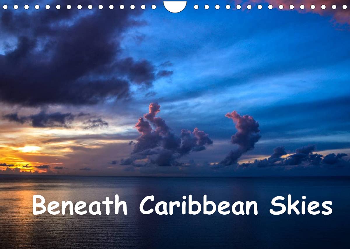 Beneath Caribbean Skies (Wall Calendar 2022 DIN A4 Landscape): Monthly calendar of stunning images of cloud formations taken around the Caribbean (Monthly calendar, 14 pages ) Leisure, Home & Garden