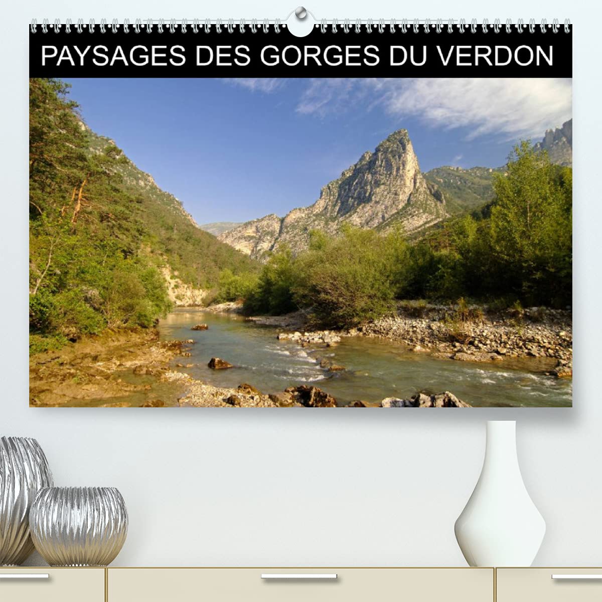 Paysages des Gorges du Verdon (Premium, hochwertiger DIN A2 Wandkalender 2022, Kunstdruck in Hochglanz): Des images impressionnantes du Grand Canyon d'Europe (Calendrier mensuel, 14 Pages ) Film, Art & Culture