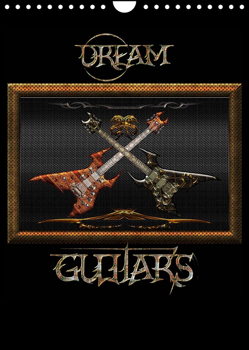 Dream Guitars (Wall Calendar 2022 DIN A4 Portrait): Magical illustrations of the Bluesax universe. (Monthly calendar, 14 pages ) Film, Art & Culture