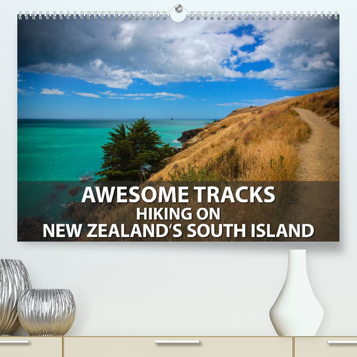 Awesome Tracks Hiking on New Zealand's South Island (Premium, hochwertiger DIN A2 Wandkalender 2022, Kunstdruck in Hochglanz): Exploring New ... natural beauty. (Monthly calendar, 14 pages ) Leisure, Home & Garden