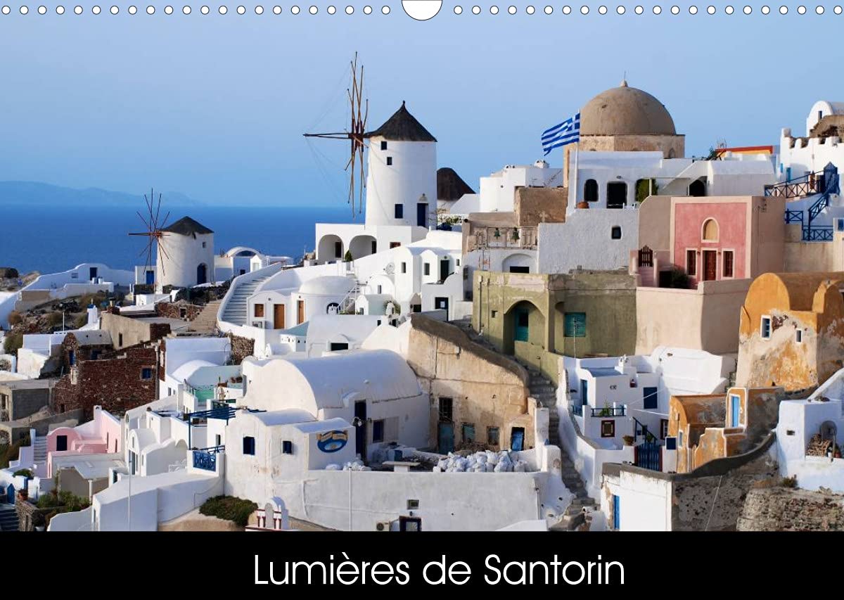 Lumières de Santorin (Calendrier mural 2022 DIN A3 horizontal): Photos de Santorin en Grèce (Calendrier mensuel, 14 Pages ) book