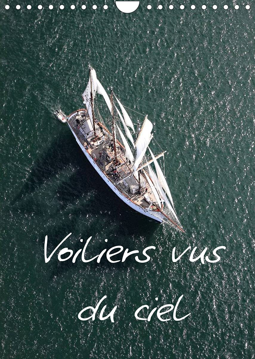 Voiliers vus du ciel (Calendrier mural 2022 DIN A4 vertical): Photos aériennes d'anciens voiliers. (Calendrier mensuel, 14 Pages ) Film, Art & Culture