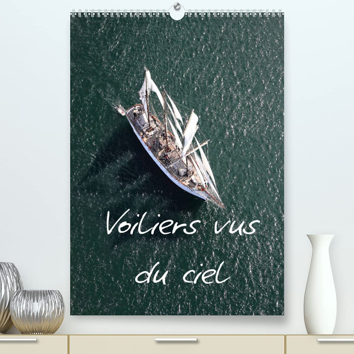 Voiliers vus du ciel (Premium, hochwertiger DIN A2 Wandkalender 2022, Kunstdruck in Hochglanz): Photos aériennes d'anciens voiliers. (Calendrier mensuel, 14 Pages ) Film, Art & Culture