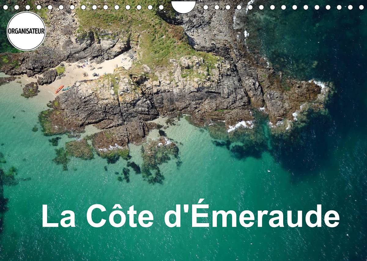 La Côte d'Émeraude (Calendrier mural 2022 DIN A4 horizontal): Photo aérienne de la Côte d'Émeraude (Calendrier anniversaire, 14 Pages ) Film, Art & Culture