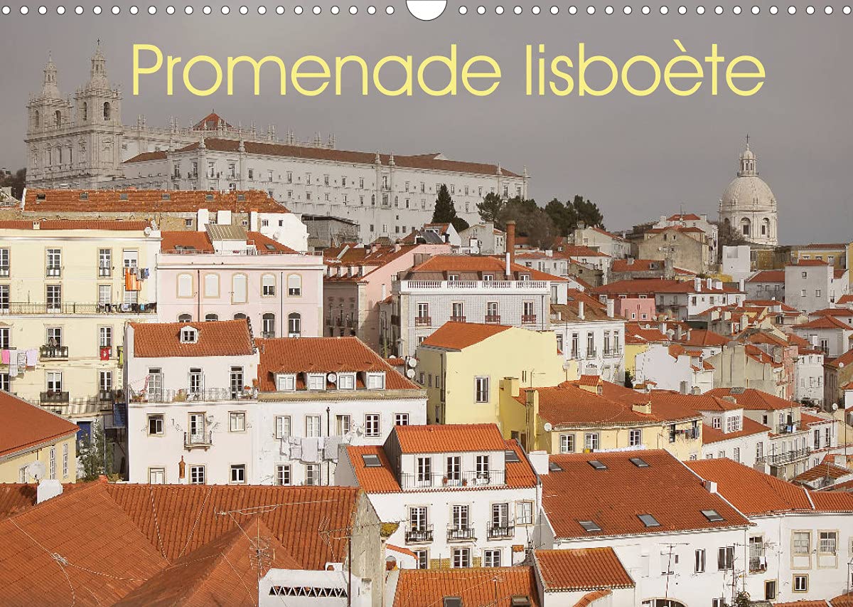 Promenade lisboète (Calendrier mural 2022 DIN A3 horizontal): Découvrez la ville de Lisbonne en images (Calendrier mensuel, 14 Pages ) Leisure, Home & Garden