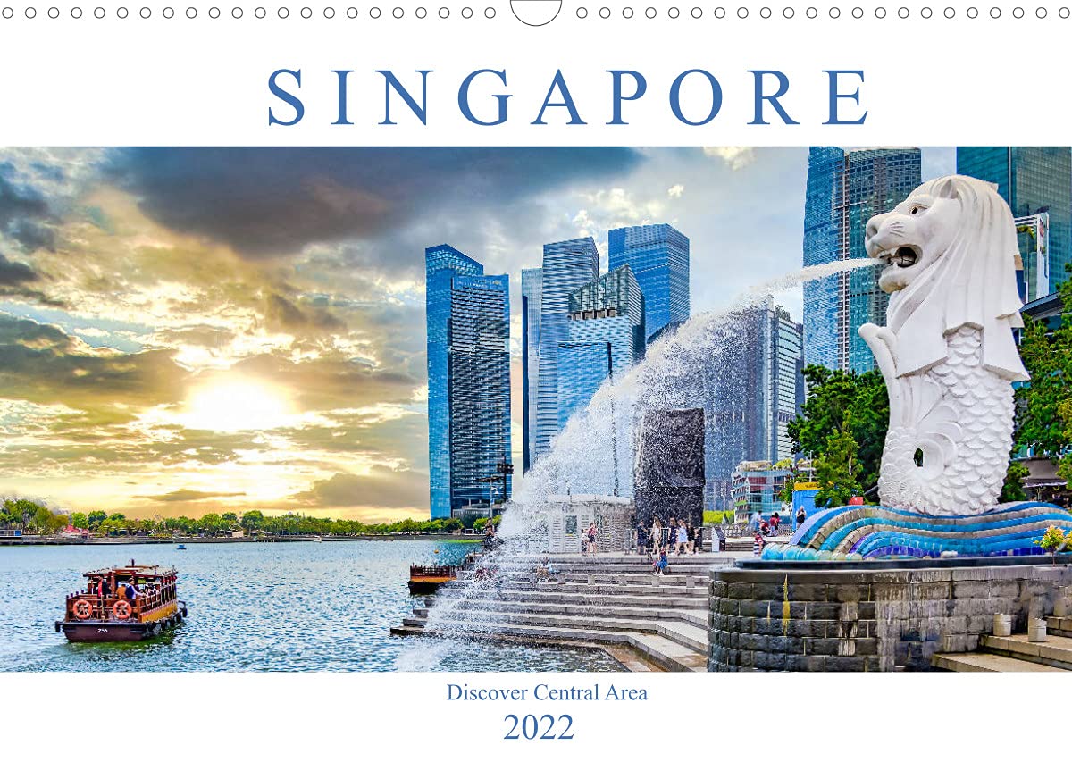 Singapore - Discover Central Area (Wall Calendar 2022 DIN A3 Landscape): Spectacular pictures from the Central Area of Singapore. (Monthly calendar, 14 pages ) Film, Art & Culture