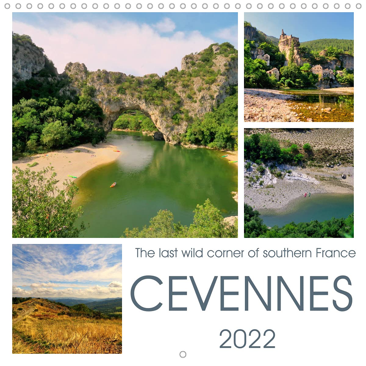 Cevennes, the last wild corner of southern France (Wall Calendar 2022 300 × 300 mm Square): An old and historically rich cultural landscape (Monthly calendar, 14 pages ) Leisure, Home & Garden