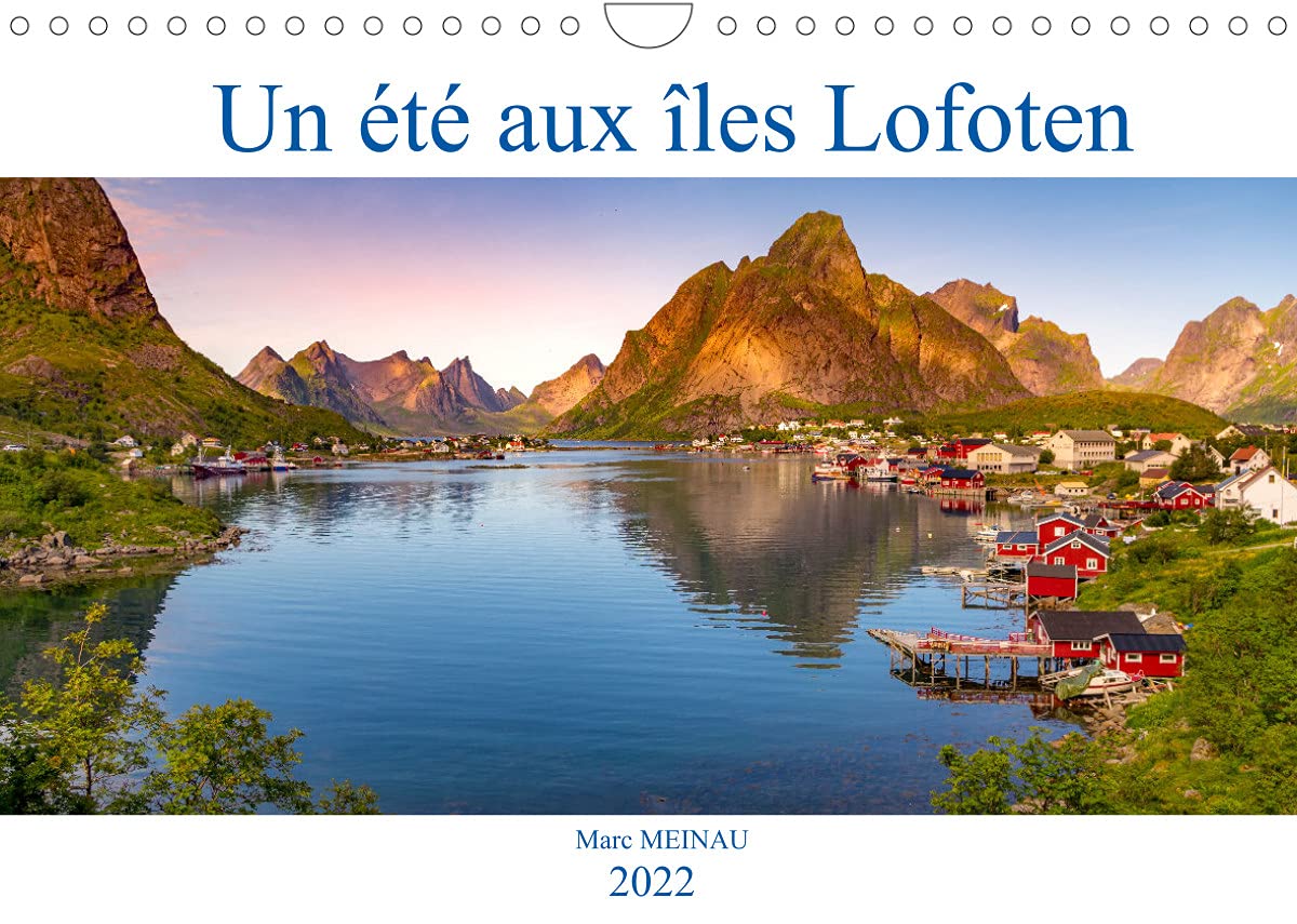 Un été aux Iles Lofoten (Calendrier mural 2022 DIN A4 horizontal): Un tour en 12 superbes paysages. (Calendrier mensuel, 14 Pages ) Leisure, Home & Garden
