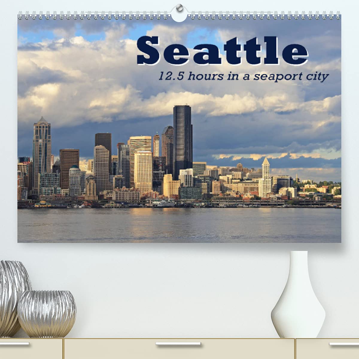 Seattle (Premium, hochwertiger DIN A2 Wandkalender 2023, Kunstdruck in Hochglanz): 12.5 hours in a seaport city (Monthly calendar, 14 pages ) Film, Art & Culture