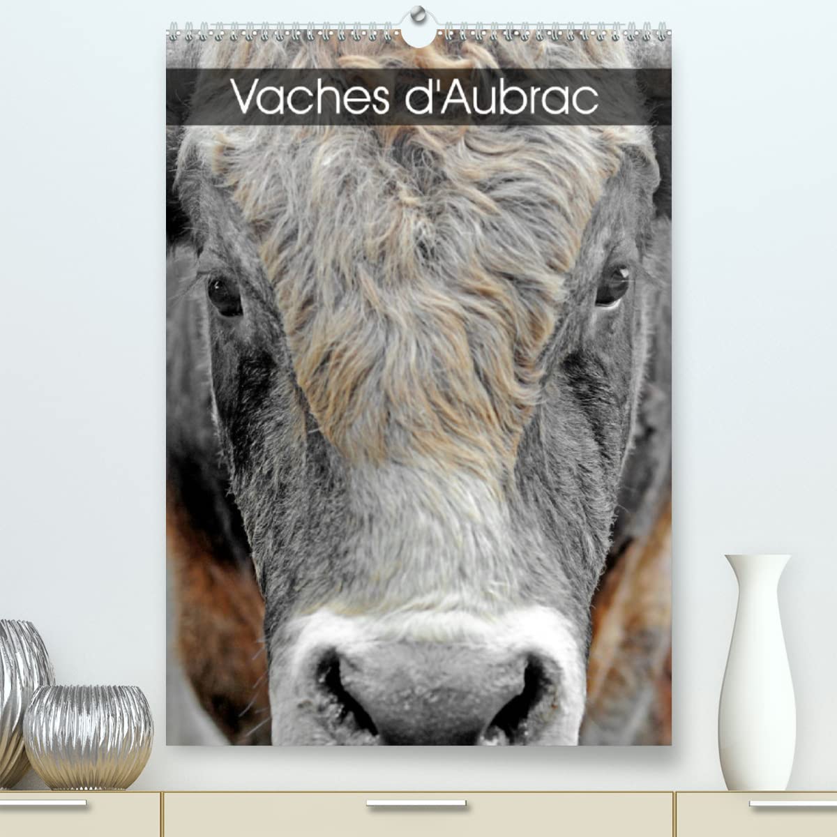 Vaches d'Aubrac (Premium, hochwertiger DIN A2 Wandkalender 2023, Kunstdruck in Hochglanz): Les vaches de la race Aubrac en Aveyron (Calendrier mensuel, 14 Pages ) book