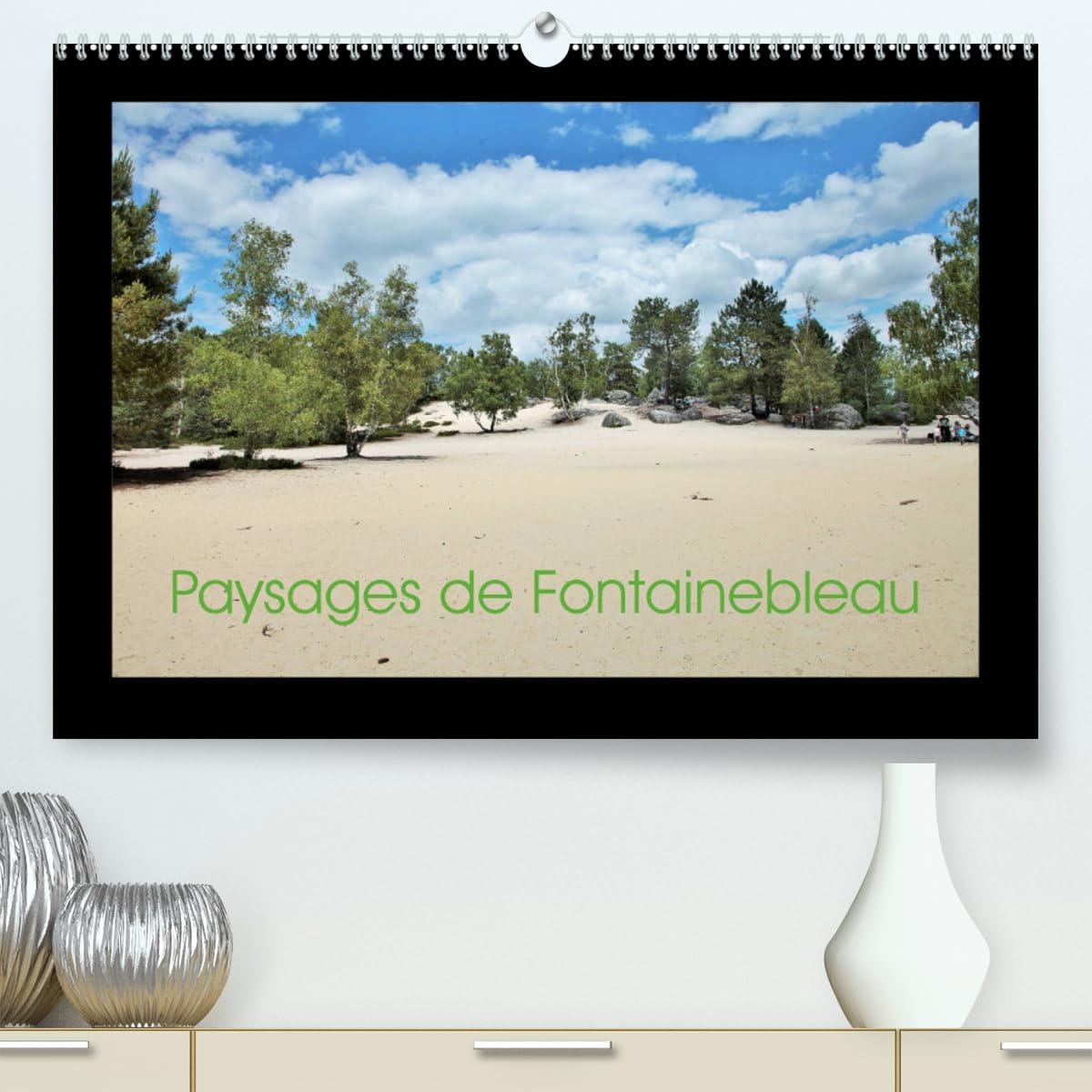 Paysages de Fontainebleau (hochwertiger Premium Wandkalender 2024 DIN A2 quer), Kunstdruck in Hochglanz Books