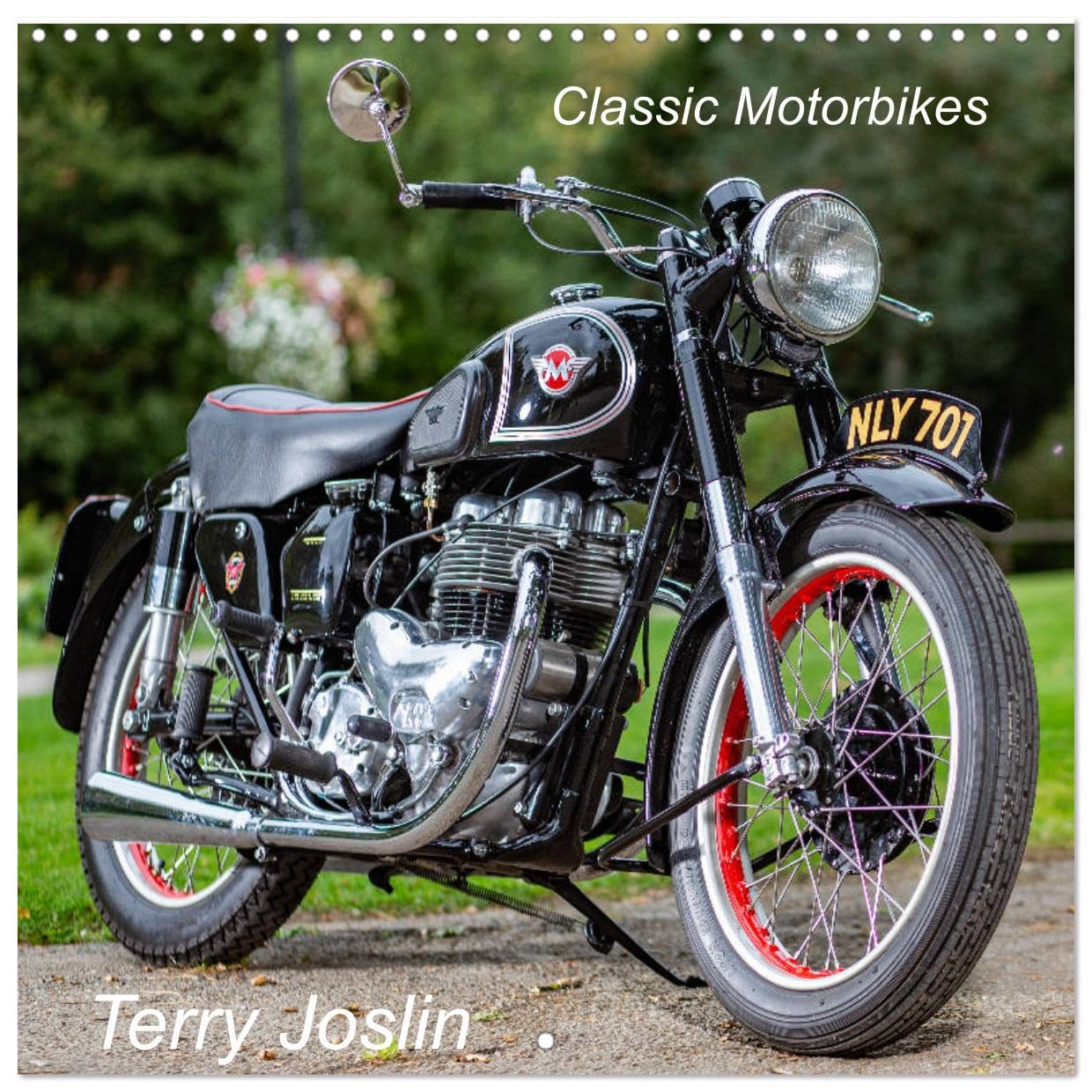 Classic Motorbikes (Wandkalender 2024 30x30 cm 30x60 cm geöffnet) CALVENDO Broschürenkalender mit Monatskalendarium zum Eintragen Books