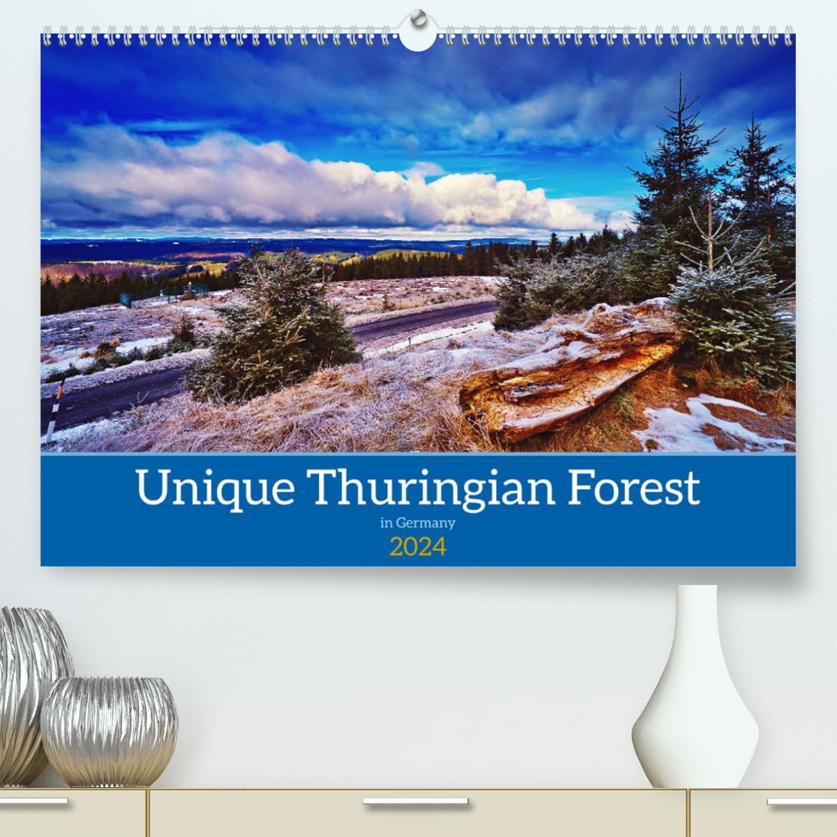 Unique Thuringian Forest (hochwertiger Premium Wandkalender 2024 DIN A2 quer), Kunstdruck in Hochglanz Books