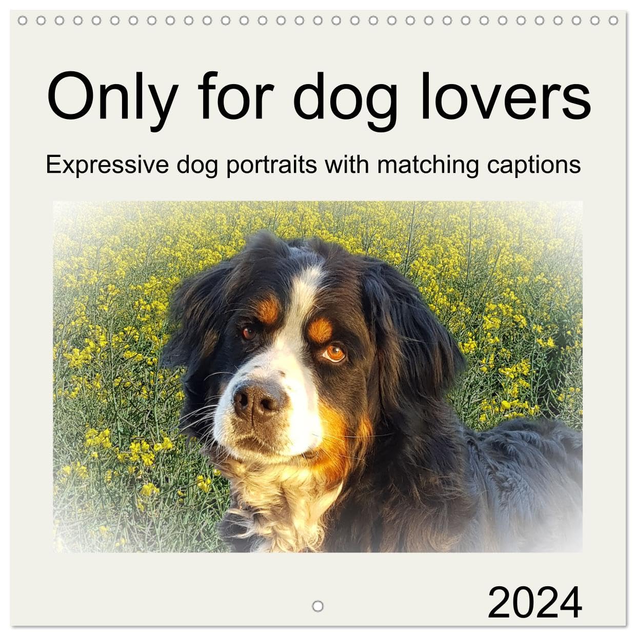 Only for dog lovers (Wandkalender 2024 30x30 cm 30x60 cm geöffnet) CALVENDO Broschürenkalender mit Monatskalendarium zum Eintragen Books
