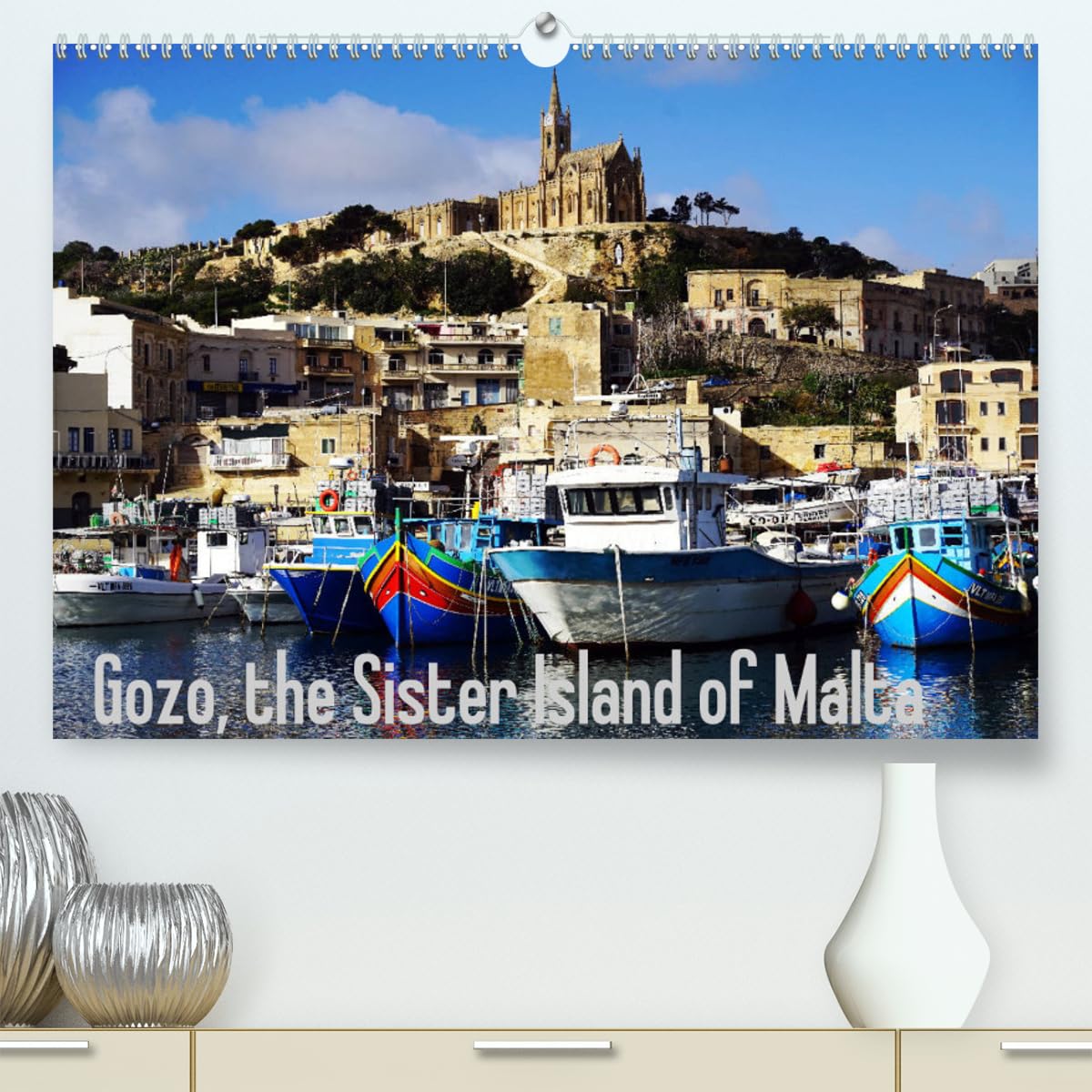 Gozo - Malta's little sister island (hochwertiger Premium Wandkalender 2024 DIN A2 quer), Kunstdruck in Hochglanz Books