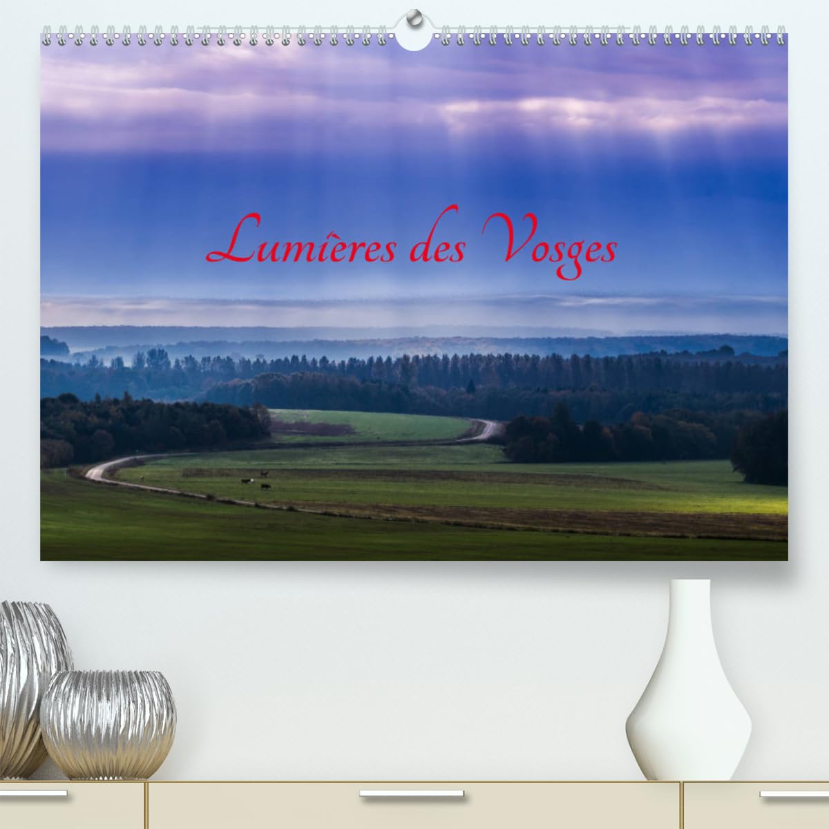 Lumières des Vosges (hochwertiger Premium Wandkalender 2024 DIN A2 quer), Kunstdruck in Hochglanz Books