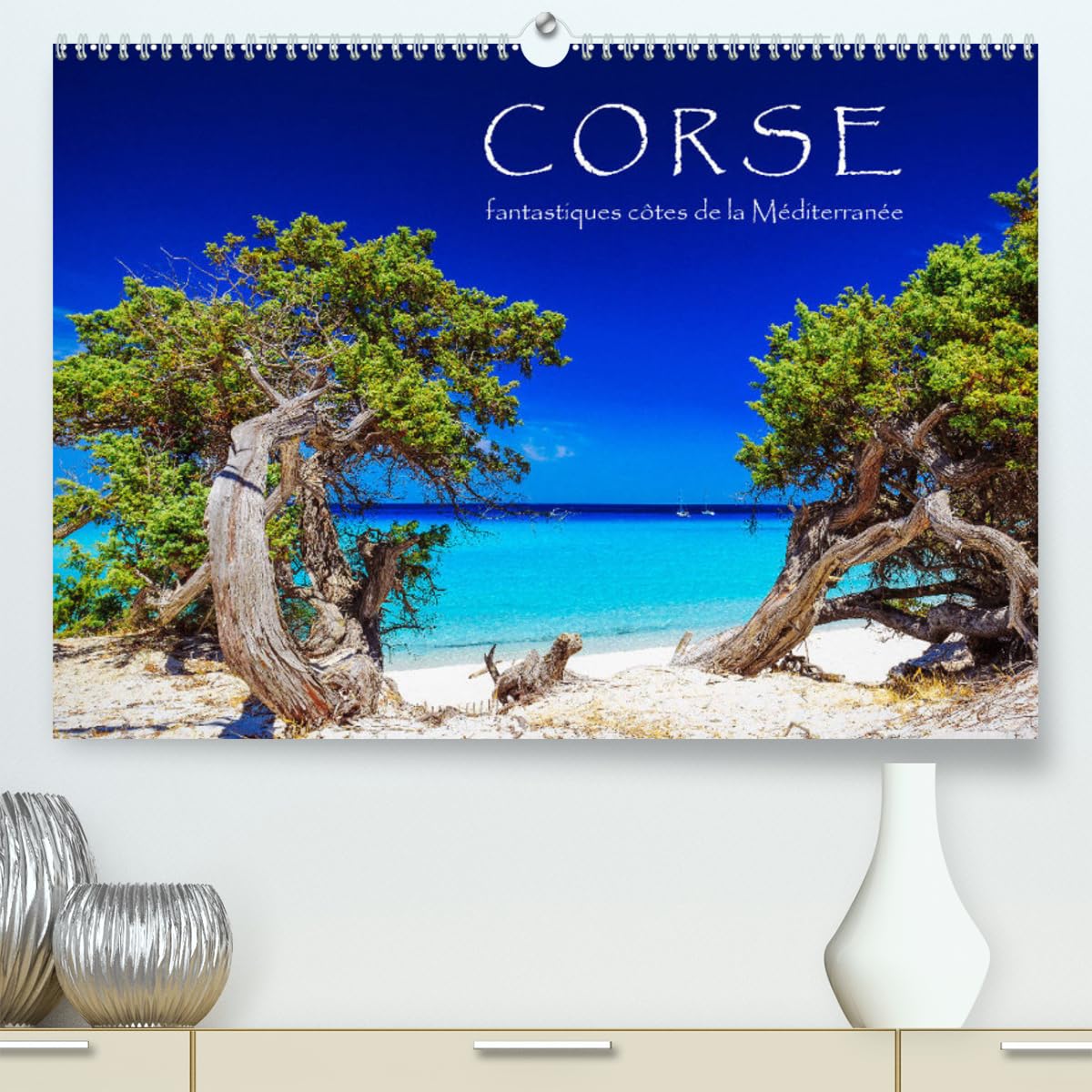 Corse - fantastiques côtes de la Méditerranée (hochwertiger Premium Wandkalender 2024 DIN A2 quer), Kunstdruck in Hochglanz Books