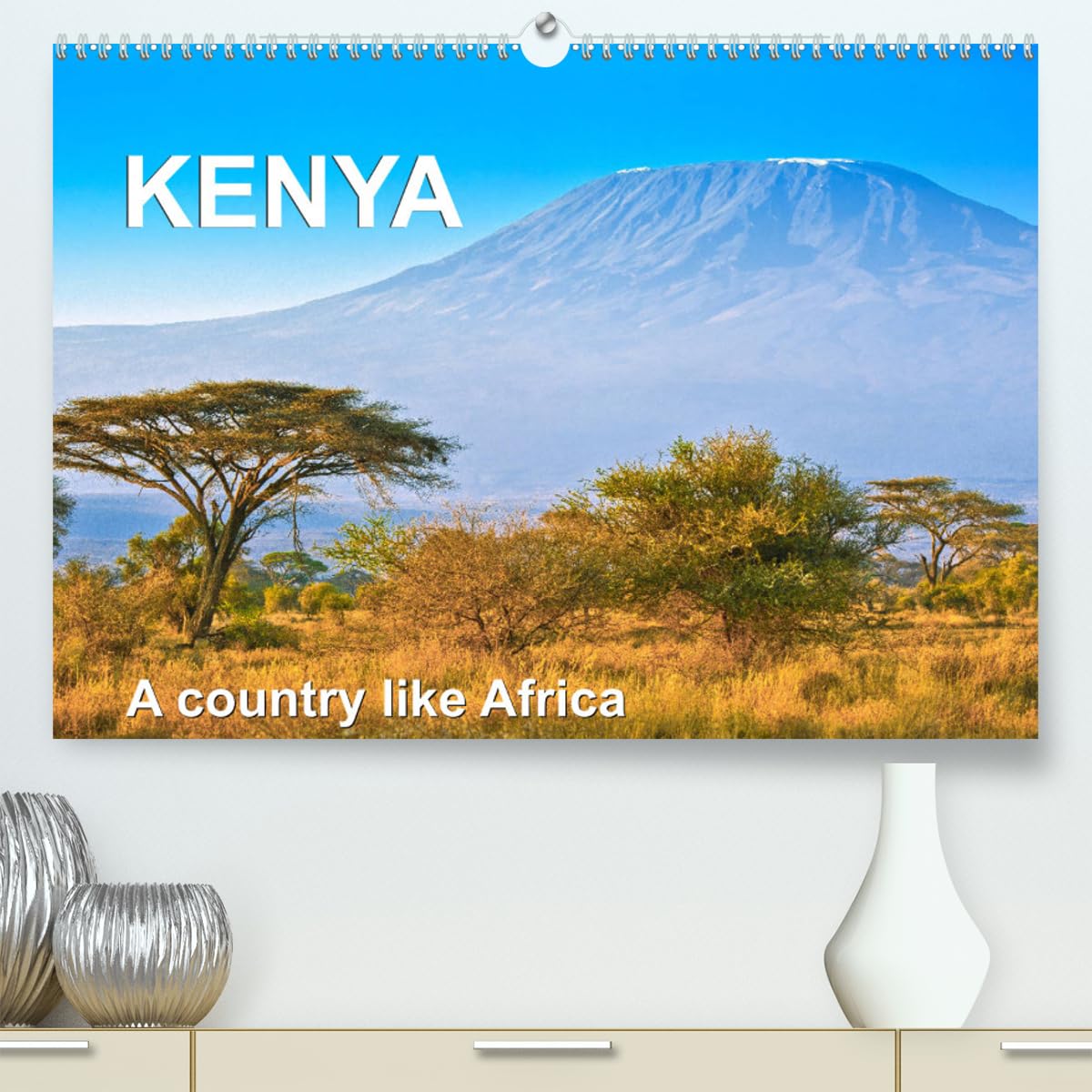 Kenya - a country like Africa (hochwertiger Premium Wandkalender 2024 DIN A2 quer), Kunstdruck in Hochglanz Books