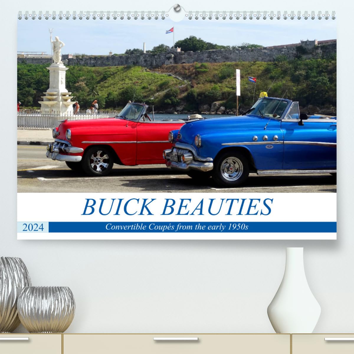 BUICK BEAUTIES (hochwertiger Premium Wandkalender 2024 DIN A2 quer), Kunstdruck in Hochglanz Books