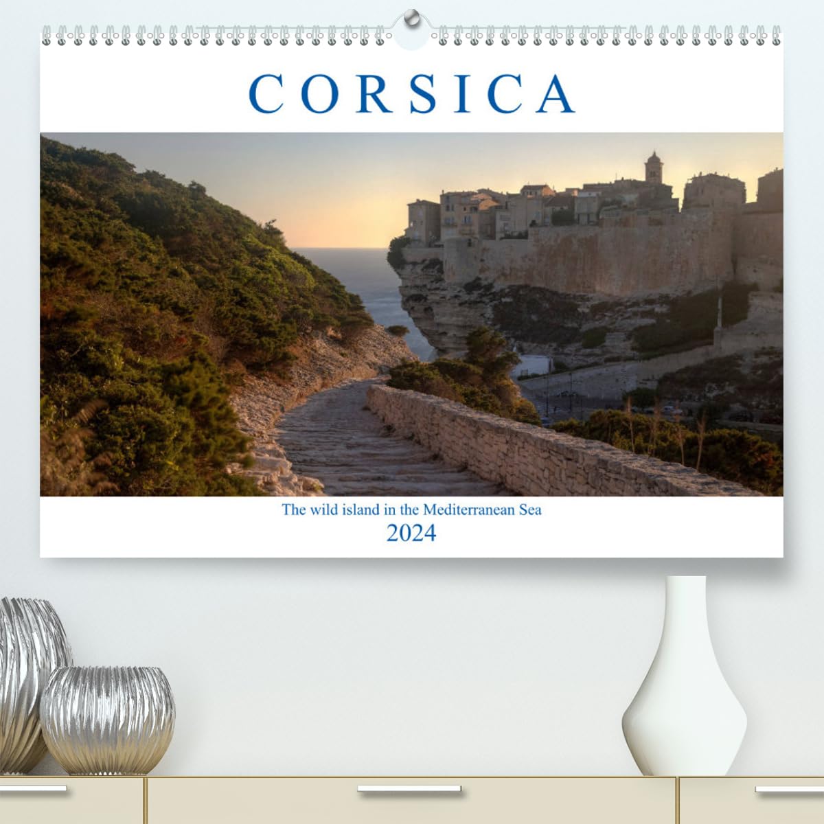 Corsica (hochwertiger Premium Wandkalender 2024 DIN A2 quer), Kunstdruck in Hochglanz Books