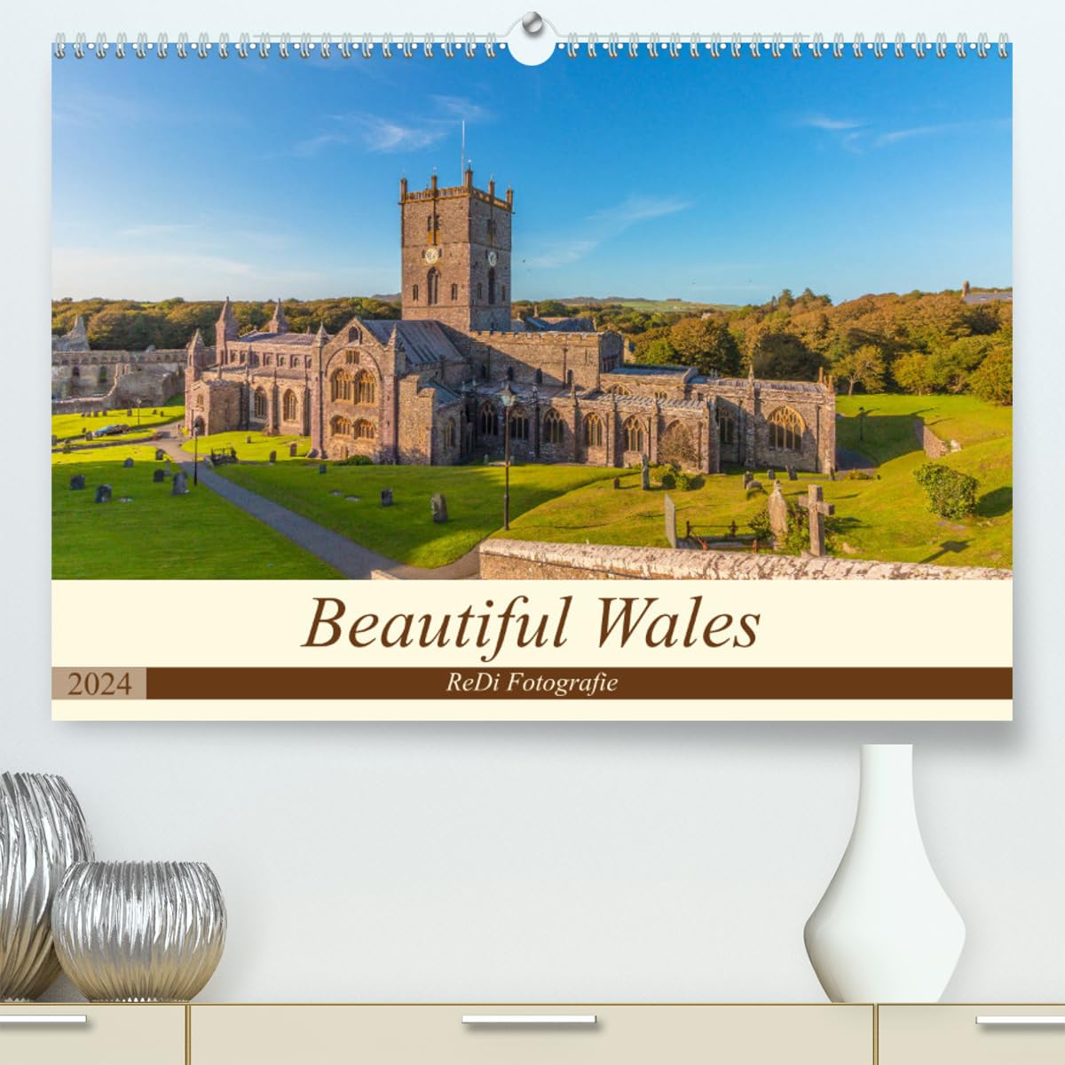 Beautiful Wales (hochwertiger Premium Wandkalender 2024 DIN A2 quer), Kunstdruck in Hochglanz Books