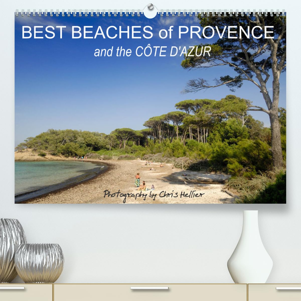 Best Beaches of Provence and the Côte d'Azur (hochwertiger Premium Wandkalender 2024 DIN A2 quer), Kunstdruck in Hochglanz Books