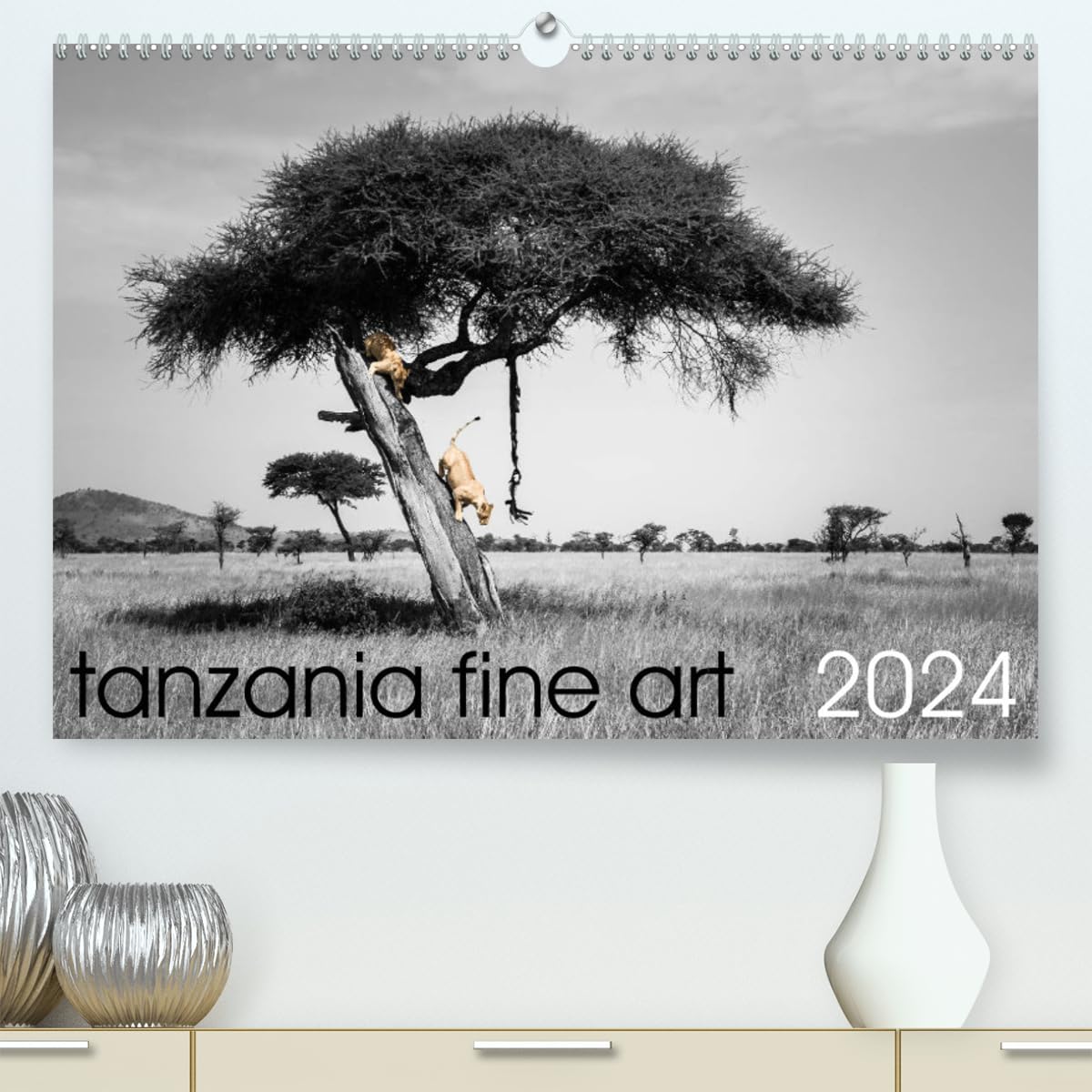 tanzania fine art (hochwertiger Premium Wandkalender 2024 DIN A2 quer), Kunstdruck in Hochglanz Books