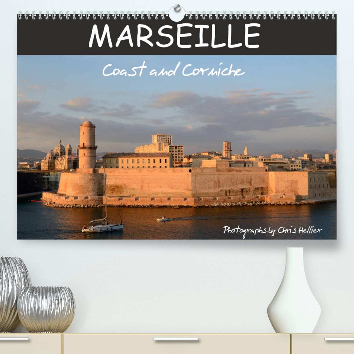 Marseille Coast and Corniche (hochwertiger Premium Wandkalender 2024 DIN A2 quer), Kunstdruck in Hochglanz Books