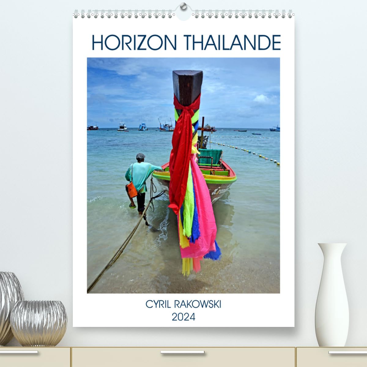 HORIZON THAILANDE (hochwertiger Premium Wandkalender 2024 DIN A2 hoch), Kunstdruck in Hochglanz Books