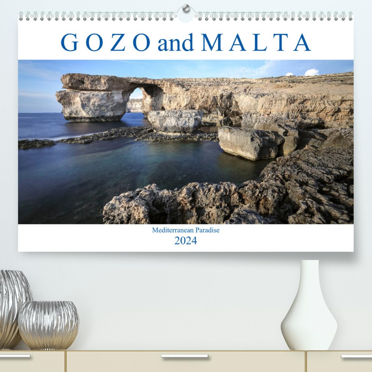 Gozo and Malta Mediterranean Paradise (hochwertiger Premium Wandkalender 2024 DIN A2 quer), Kunstdruck in Hochglanz Books