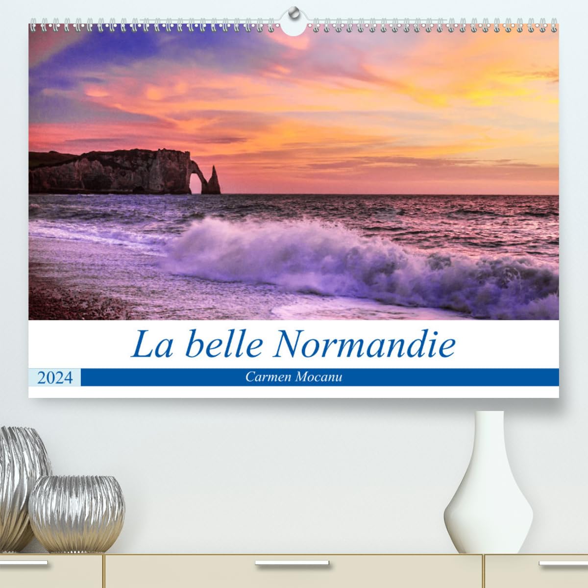 La belle Normandie (hochwertiger Premium Wandkalender 2024 DIN A2 quer), Kunstdruck in Hochglanz Books