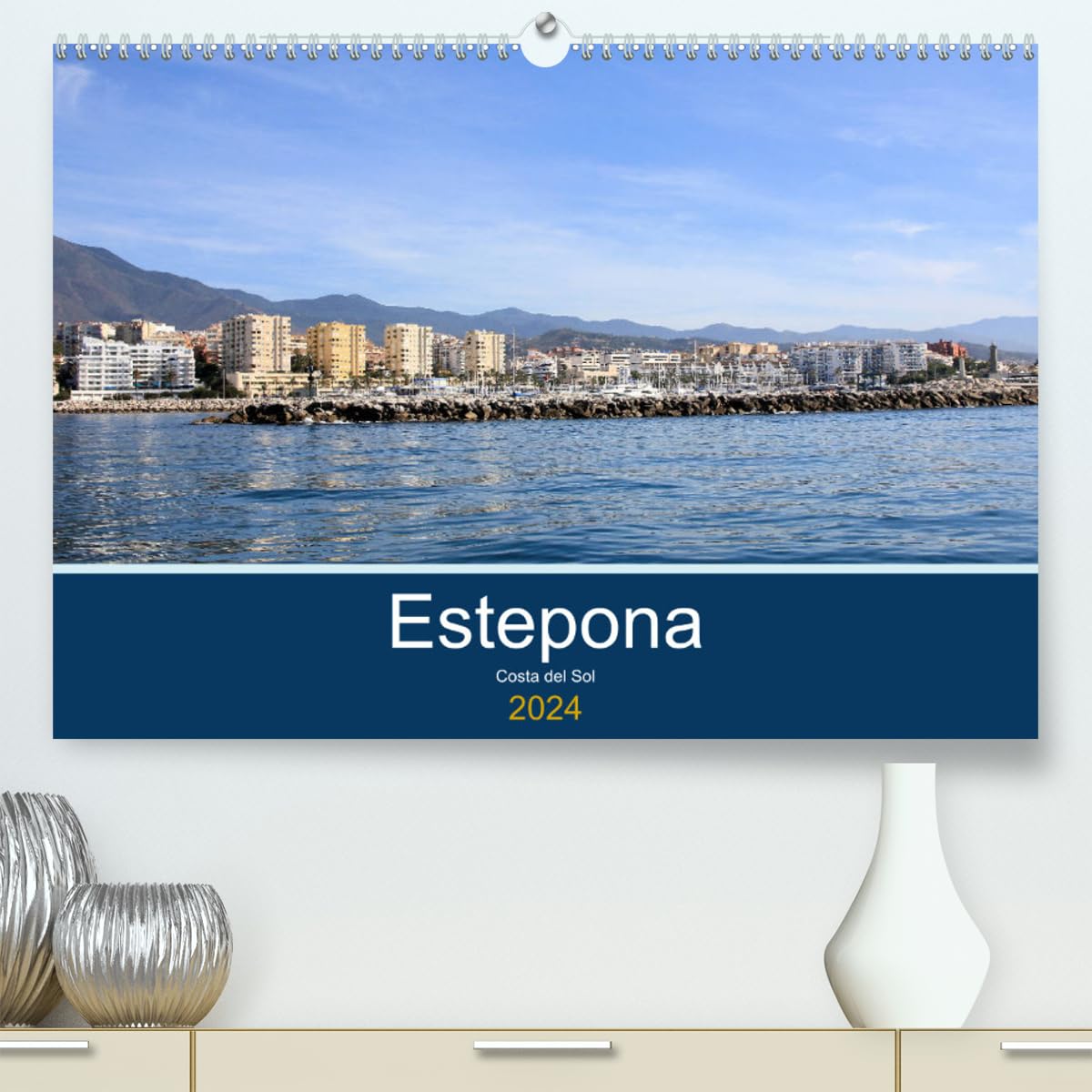 Estepona Costa Del Sol (hochwertiger Premium Wandkalender 2024 DIN A2 quer), Kunstdruck in Hochglanz Books