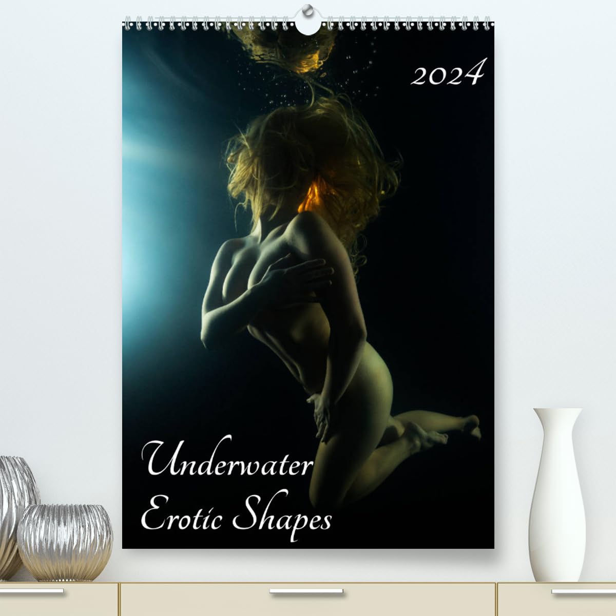 Underwater Erotic Shapes (hochwertiger Premium Wandkalender 2024 DIN A2 hoch), Kunstdruck in Hochglanz Calendars