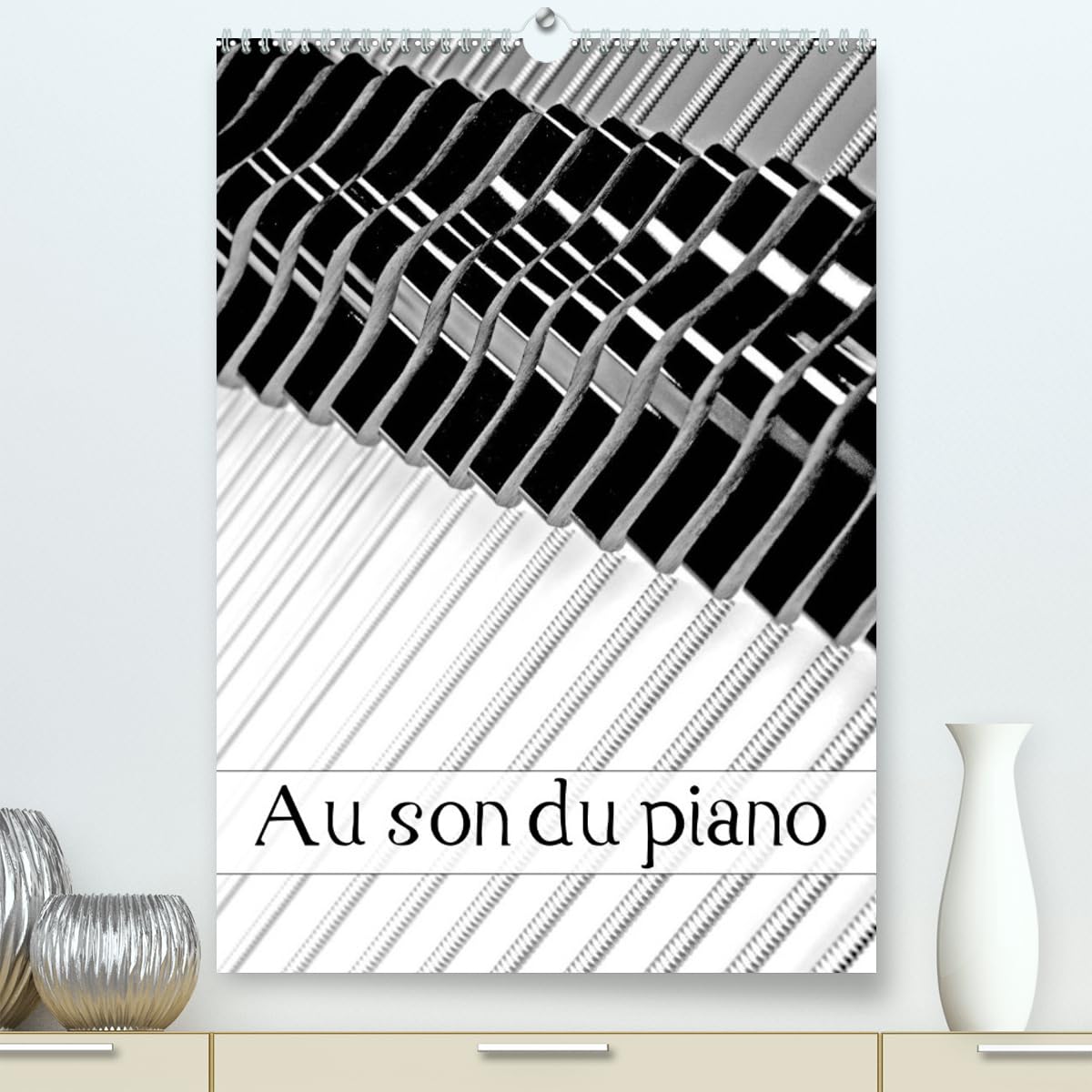 Au son du piano (hochwertiger Premium Wandkalender 2024 DIN A2 hoch), Kunstdruck in Hochglanz Books