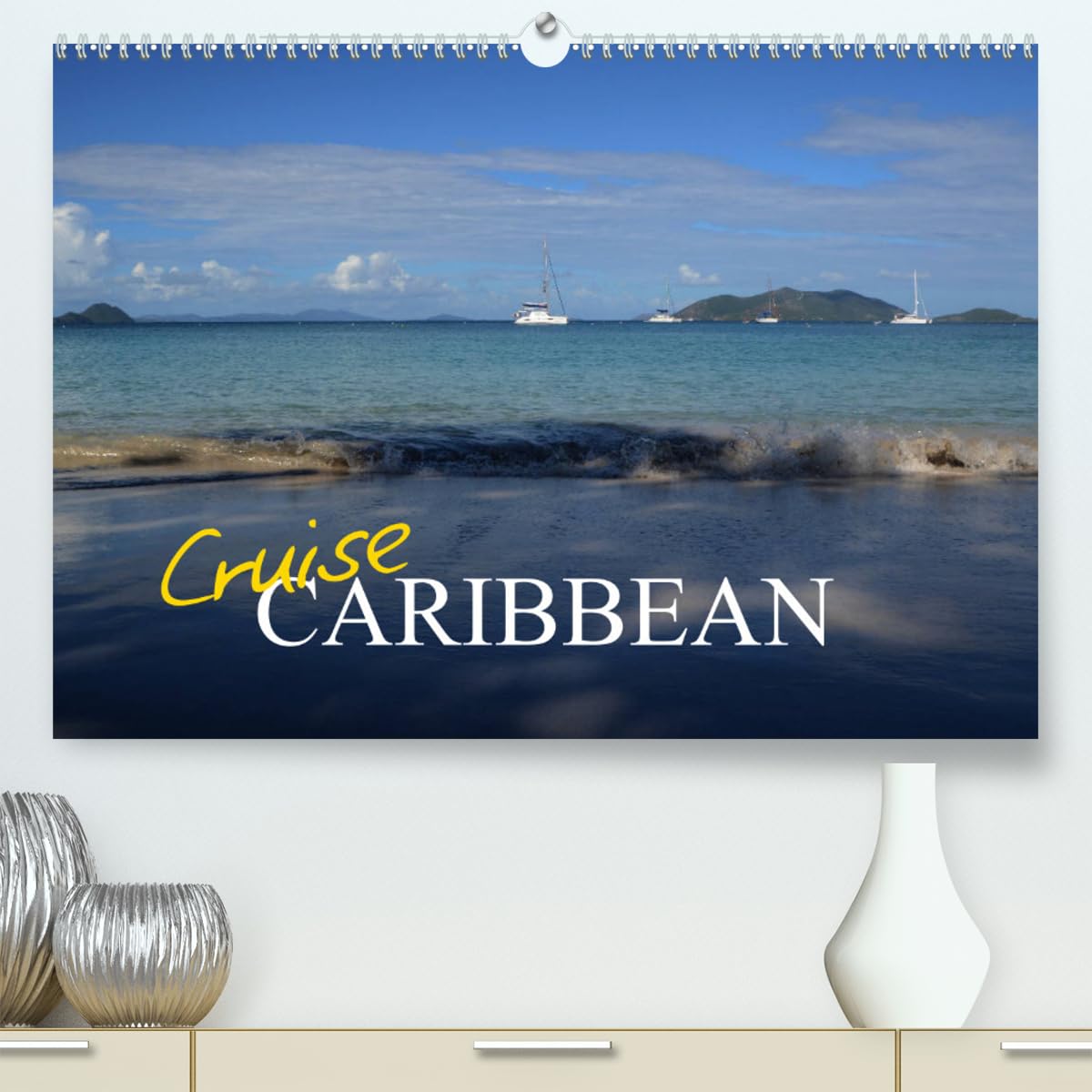 Cruise Caribbean (hochwertiger Premium Wandkalender 2024 DIN A2 quer), Kunstdruck in Hochglanz Books