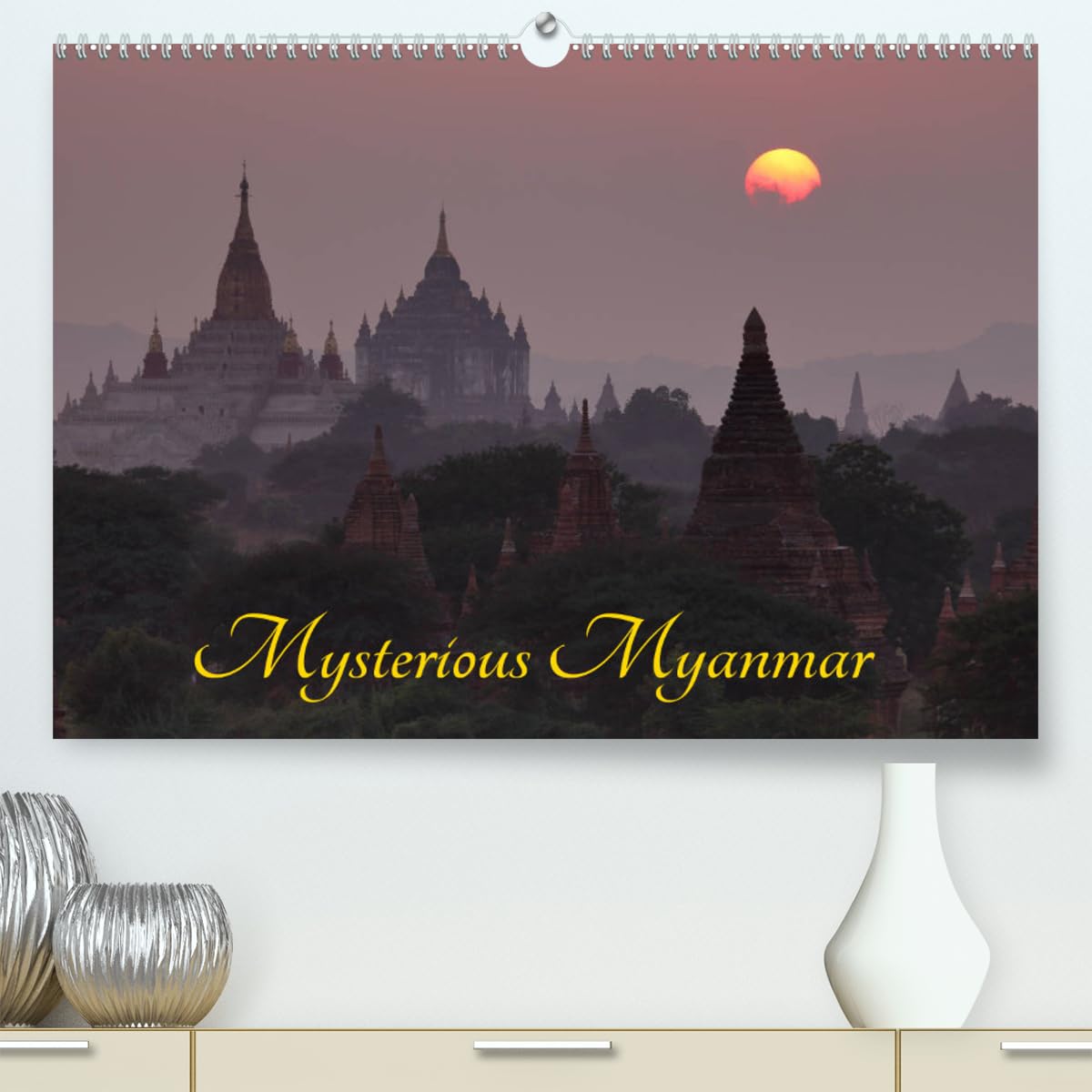 Mysterious Myanmar (hochwertiger Premium Wandkalender 2024 DIN A2 quer), Kunstdruck in Hochglanz Books