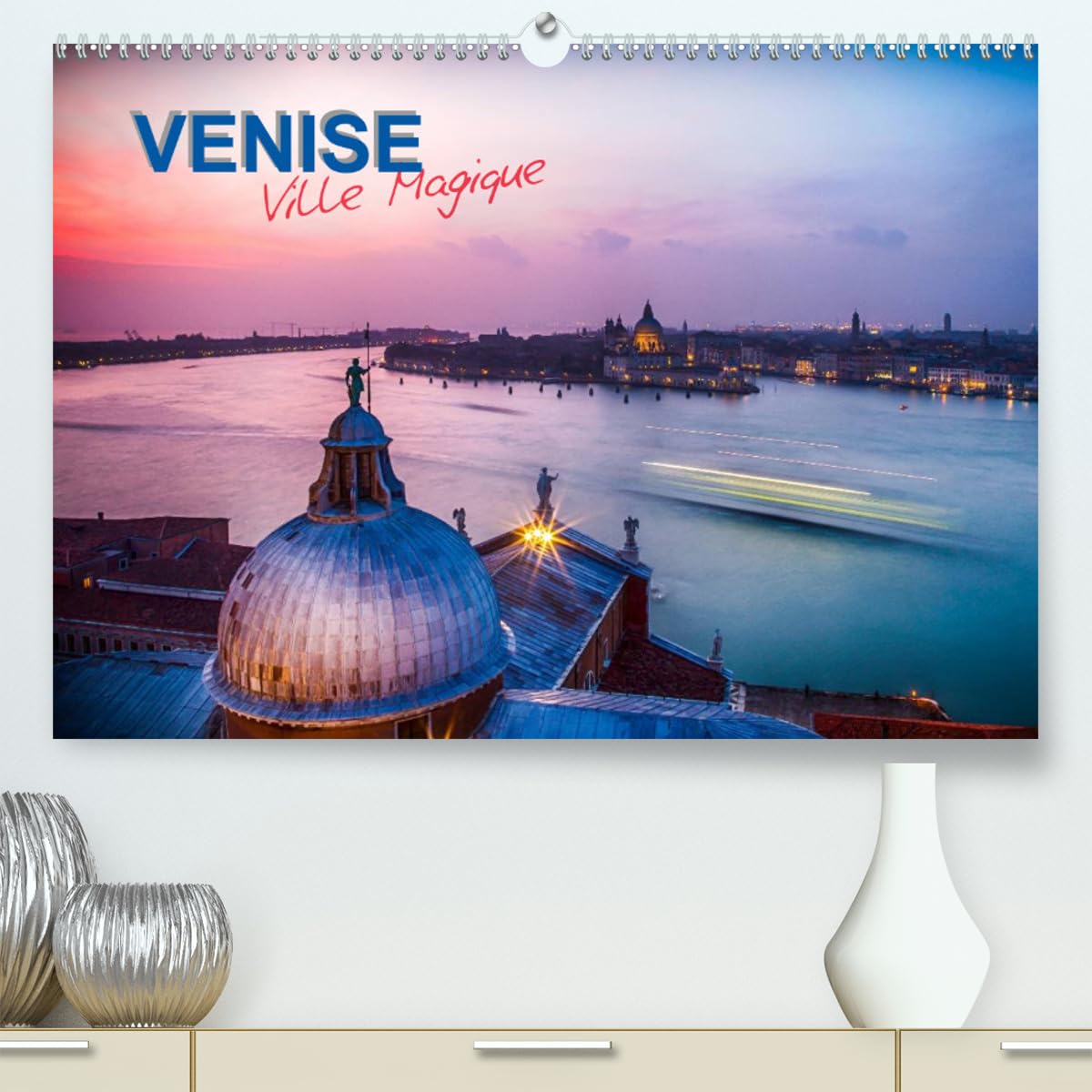 Venise - Ville Magique (hochwertiger Premium Wandkalender 2024 DIN A2 quer), Kunstdruck in Hochglanz Books