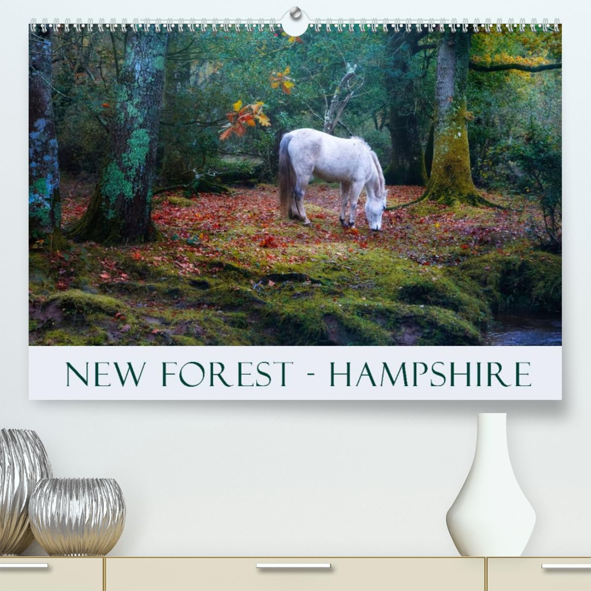 New Forest Hampshire (hochwertiger Premium Wandkalender 2024 DIN A2 quer), Kunstdruck in Hochglanz Books