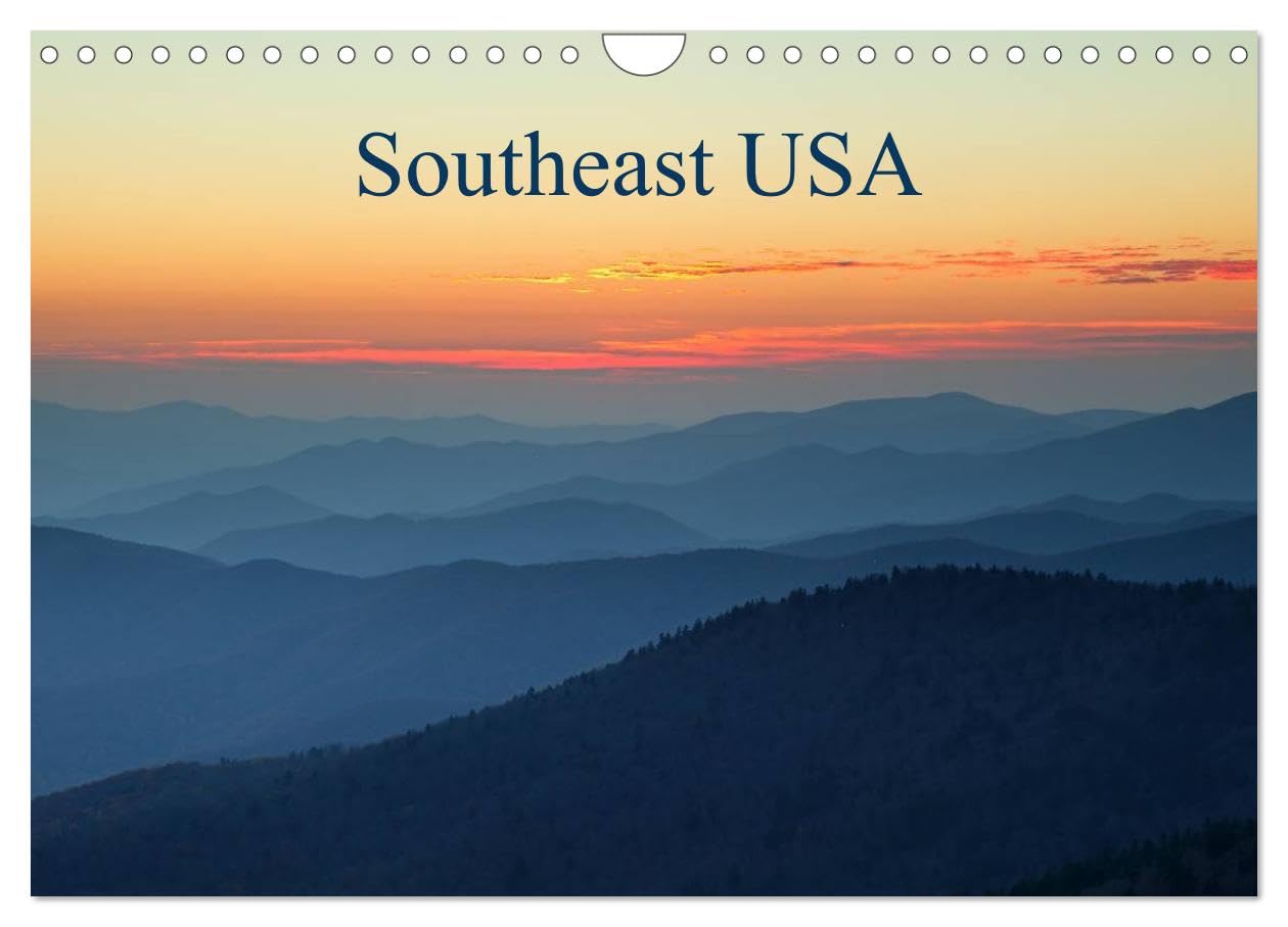 Southeast USA (Wandkalender 2024 DIN A4 quer), CALVENDO Monatskalender Books