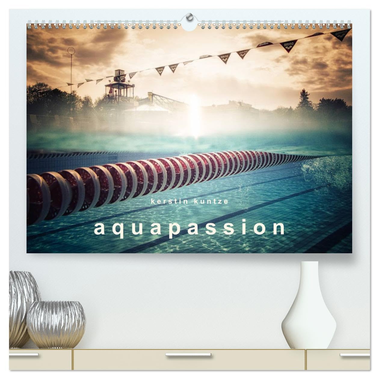 AQUAPASSION (hochwertiger Premium Wandkalender 2025 DIN A2 quer), Kunstdruck in Hochglanz Books
