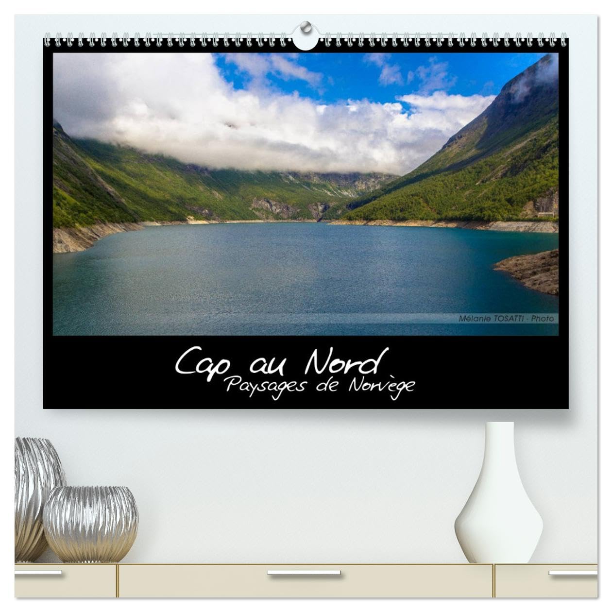 Cap au Nord - Paysages de Norvège (hochwertiger Premium Wandkalender 2025 DIN A2 quer), Kunstdruck in Hochglanz Books