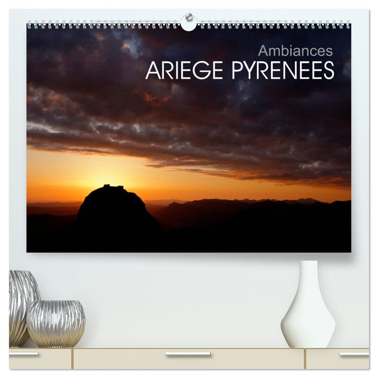 Ambiances Ariège Pyrénées (hochwertiger Premium Wandkalender 2025 DIN A2 quer), Kunstdruck in Hochglanz Books