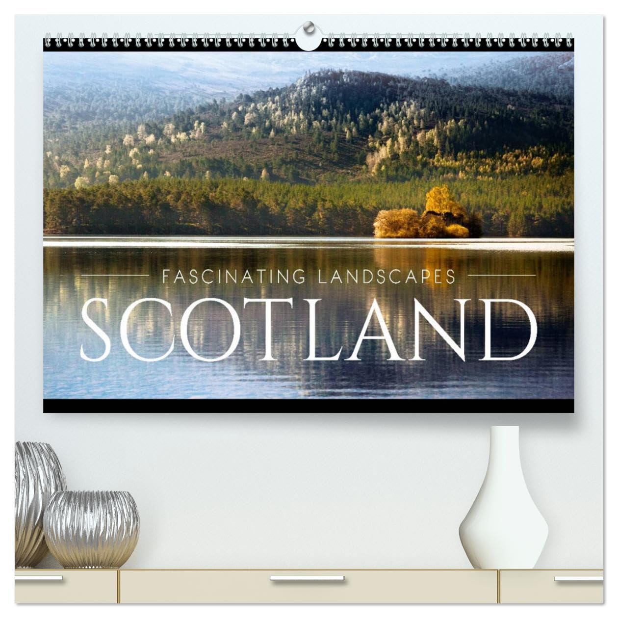 FASCINATING LANDSCAPES SCOTLAND (hochwertiger Premium Wandkalender 2025 DIN A2 quer), Kunstdruck in Hochglanz Books