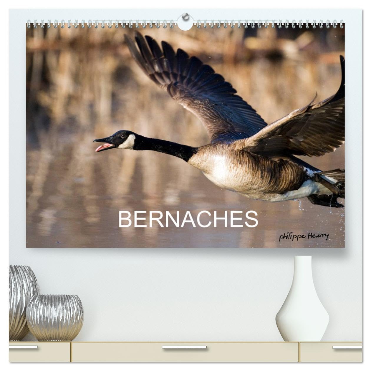 BERNACHES (hochwertiger Premium Wandkalender 2025 DIN A2 quer), Kunstdruck in Hochglanz Books