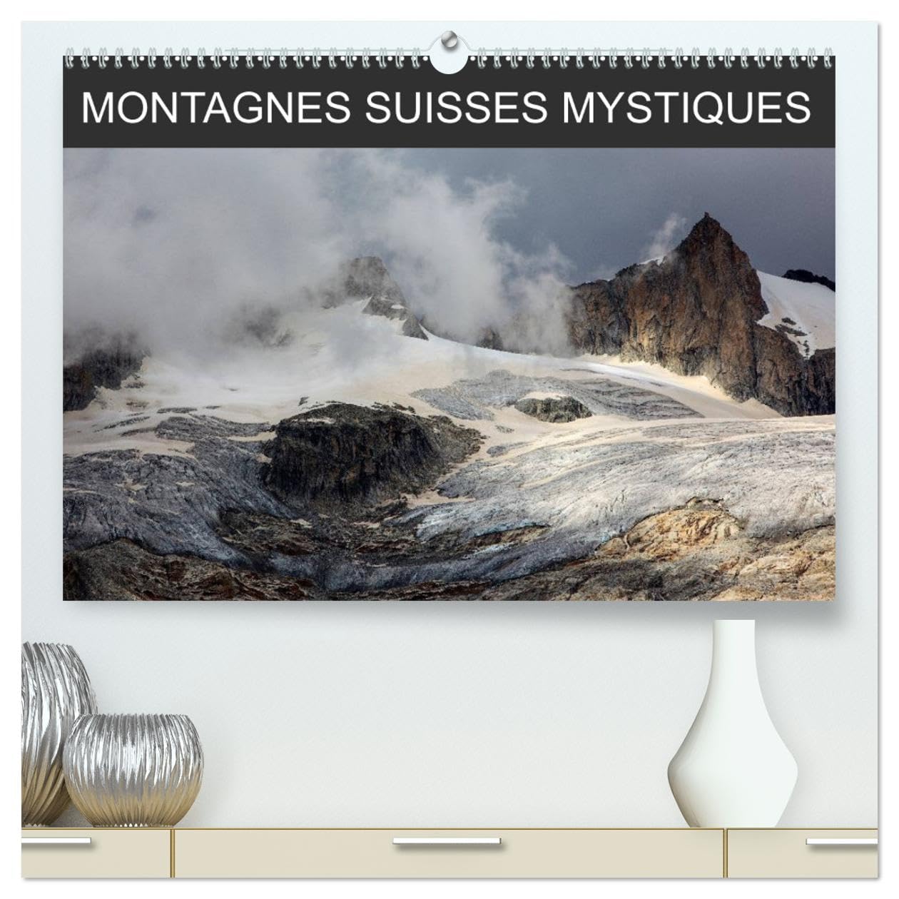 Montagnes suisses mystiques (hochwertiger Premium Wandkalender 2025 DIN A2 quer), Kunstdruck in Hochglanz Books