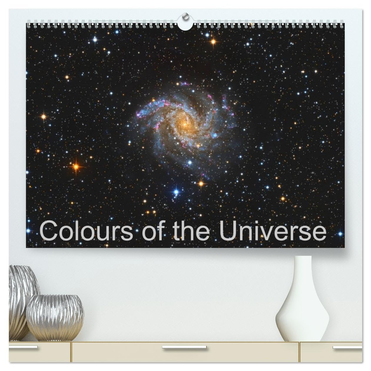 Colours of the Universe (hochwertiger Premium Wandkalender 2025 DIN A2 quer), Kunstdruck in Hochglanz Books