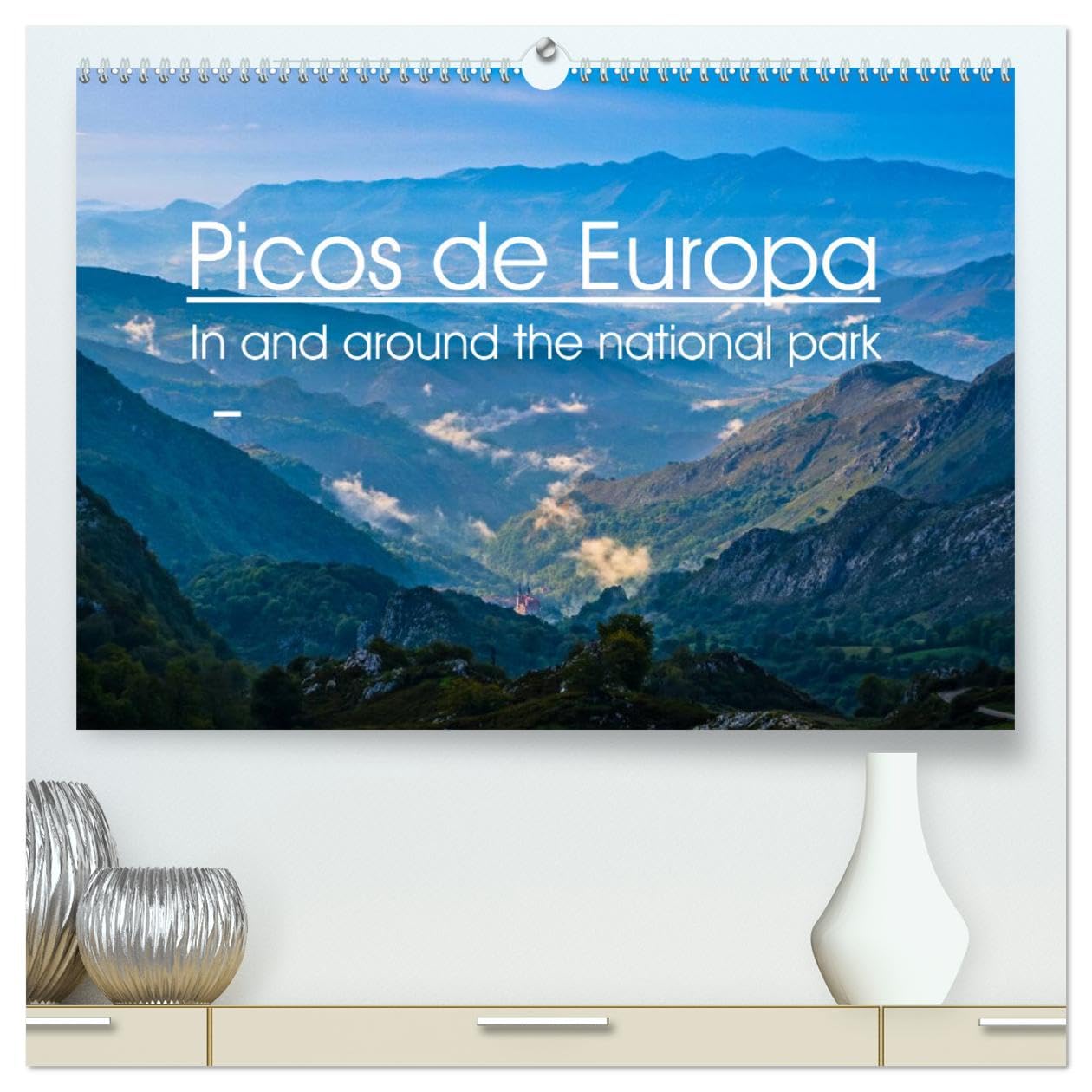 Picos de Europa - In and around the national park (hochwertiger Premium Wandkalender 2025 DIN A2 quer), Kunstdruck in Hochglanz Books