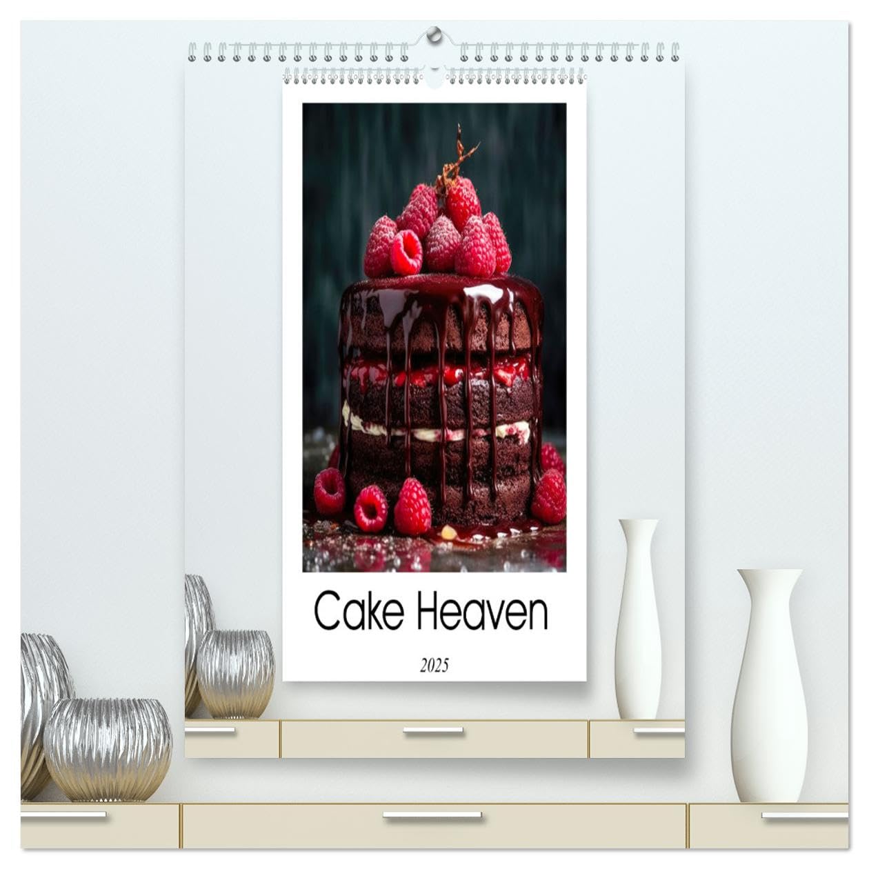 Cake Heaven (hochwertiger Premium Wandkalender 2025 DIN A2 hoch), Kunstdruck in Hochglanz Calendars